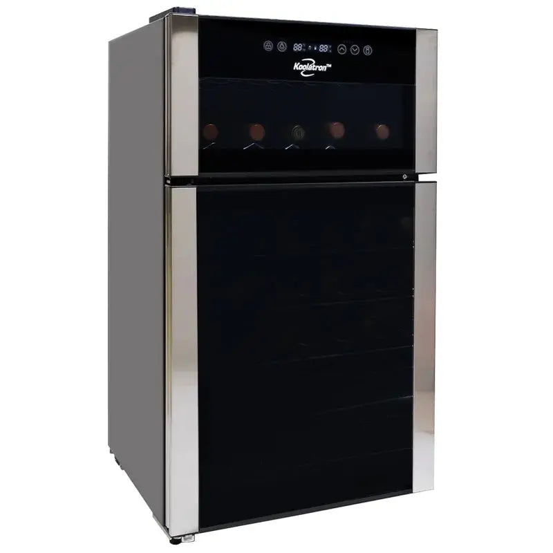 Koolatron 29 Bottle Dual Zone Wine Refrigerator Freestanding Wine Fridge | Fridge.com