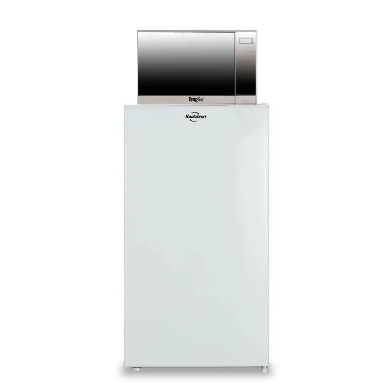 Koolatron 3.1 Cu Ft Compact Fridge + Total Chef 700W Microwave Combo | Fridge.com