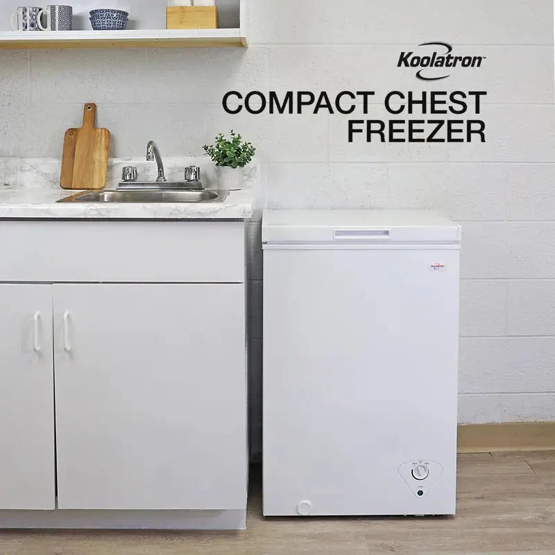 Koolatron 3.5 Cu. Ft. Chest Freezer with Adjustable Temperature Control | Fridge.com