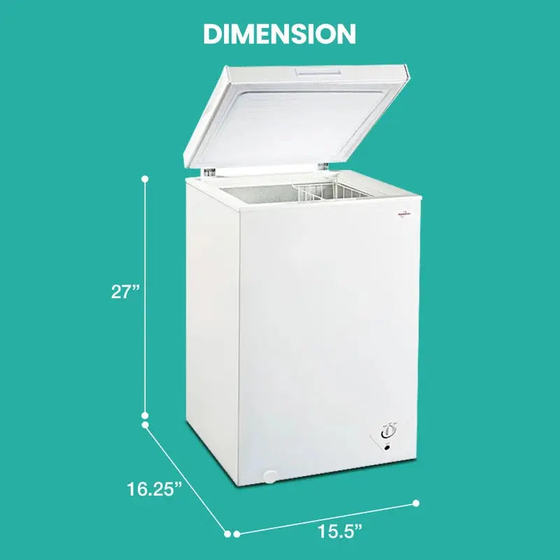 Koolatron 3.5 Cu. Ft. Chest Freezer with Adjustable Temperature Control | Fridge.com