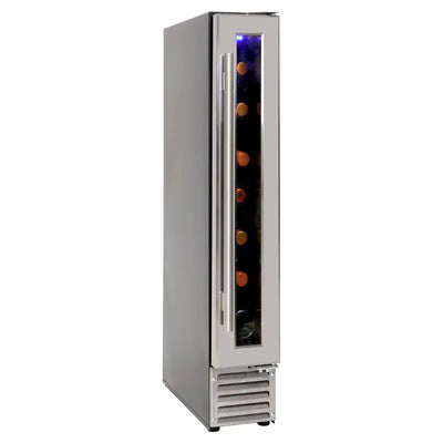 Koolatron 7 Bottle Slim 6 in Built-In Under-Counter Wine Fridge | Fridge.com