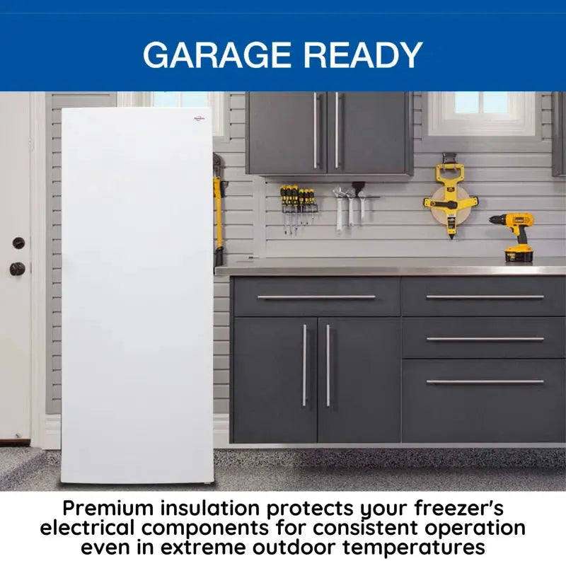 Koolatron 7 Cu. Ft. Upright Freezer with Adjustable Temperature Controls | Fridge.com