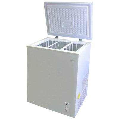 Koolatron Chest Freezer 5.0 Cu Ft, Compact Freezer (155L) White, Manual Defrost | Fridge.com