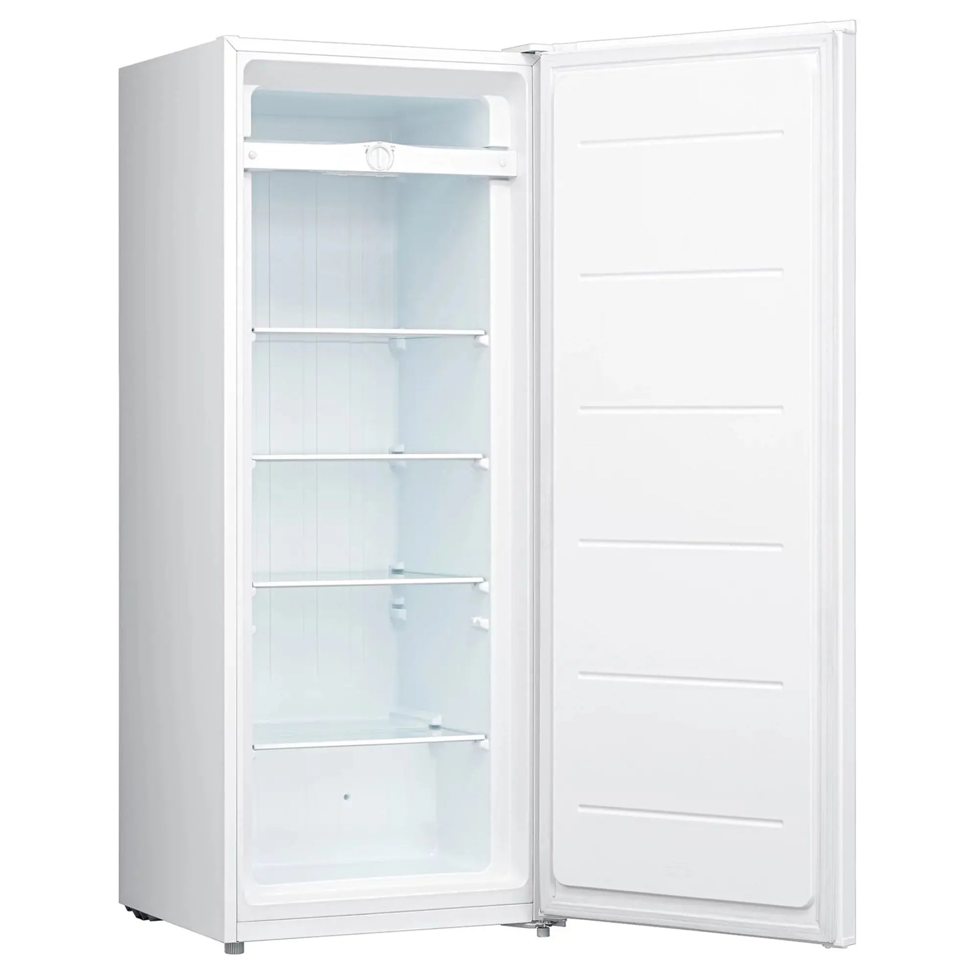 Koolatron Garage-Ready Upright Freezer, 7.0 Cu Ft (198L), White, Low-Frost, Space-Saving Flat Back | Fridge.com