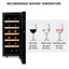 Koolatron Urban Series Deluxe 12 Bottle Wine Cooler Thermoelectric Refrigerator with Digital Temperature Controls | Fridge.com