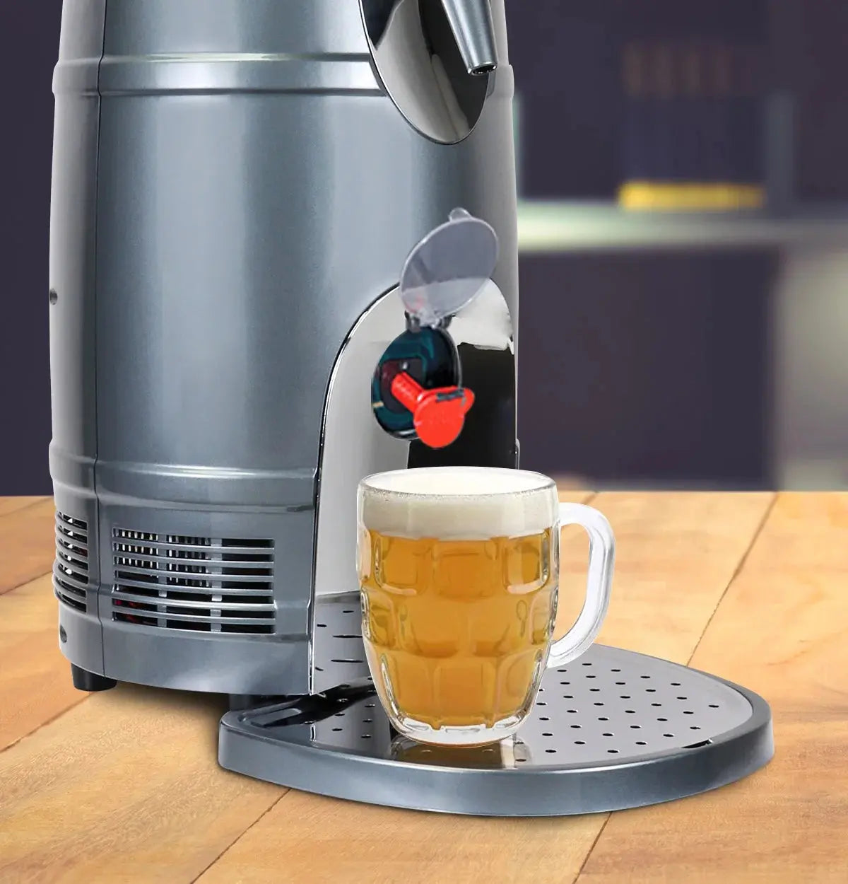 Koolatron® 5L Mini Beer Keg Cooler with Dual Taps | Fridge.com