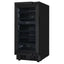 Koolmore Reserve 15 In. under Counter Panel Ready Dual Zone Built-In Wine Cooler with Black Shelves 23 Bottle Capacity | Fridge.com