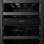 Koolmore Reserve 15 In. under Counter Panel Ready Dual Zone Built-In Wine Cooler with Black Shelves 23 Bottle Capacity | Fridge.com