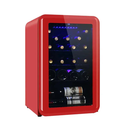 Kozart 17.3'' 24 Bottle Single Zone Freestanding Wine Refrigerator | Fridge.com