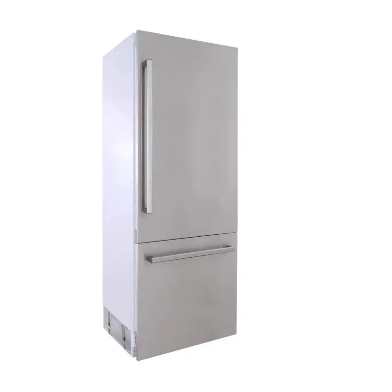 Kucht 30" 16 Cubic Feet Energy Star Built-In Bottom Freezer Refrigerator with Internal Water and Ice Dispenser | Fridge.com