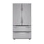 LG 23 Cu. Ft. 4-Door French Door Refrigerator with Internal Water Dispenser in Print Proof Stainless Steel, Counter Depth, 36" | Fridge.com