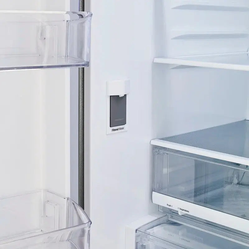 LG 23 Cu. Ft. 4-Door French Door Refrigerator with Internal Water Dispenser in Print Proof Stainless Steel, Counter Depth, 36" | Fridge.com