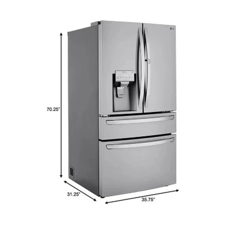 LG 23 Cu. Ft. French Door Counter-Depth Refrigerator | Fridge.com