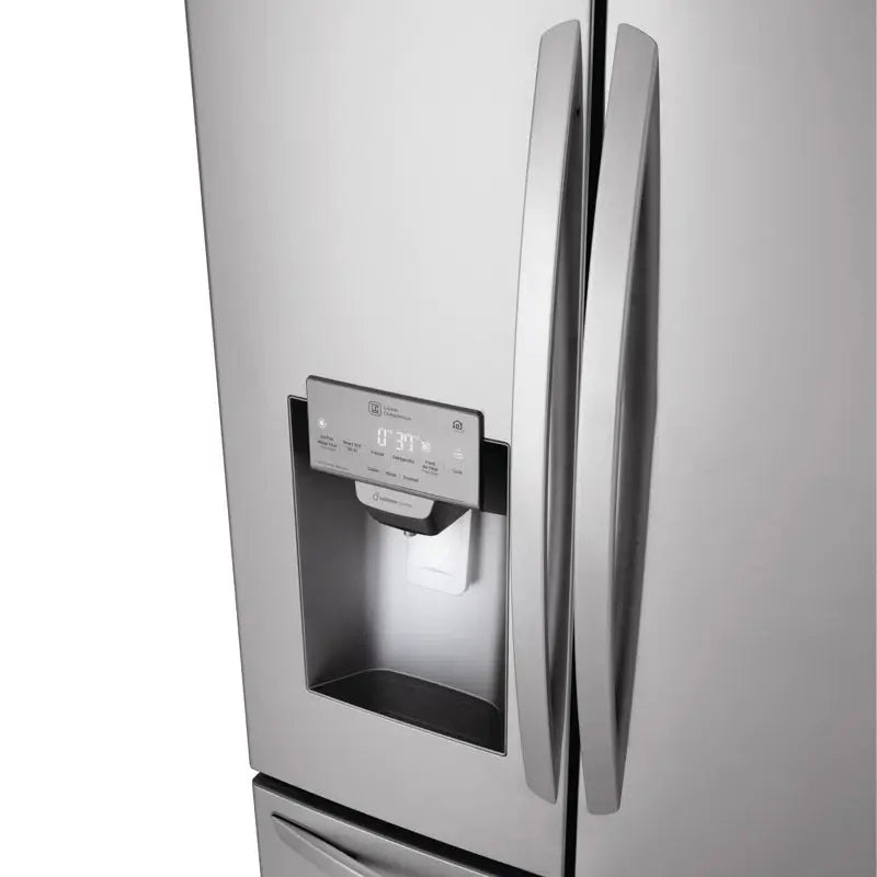 LG 28 Cu. Ft. 4-Door French Door Smart Refrigerator with Ice and Water Dispenser, 36" | Fridge.com