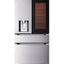 LG 29 Cu. Ft. Smart Instaview® Door-In-Door® Standard-Depth Max 4-Door French Door Refrigerator with Mycolor | Fridge.com