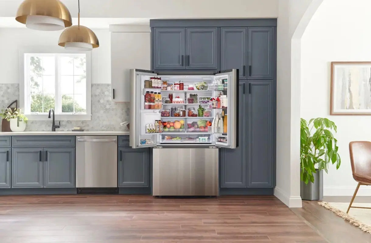 LG 31 Cu. Ft. Smart Standard-Depth Max French Door Refrigerator with Instaview® Door-In-Door® | Fridge.com