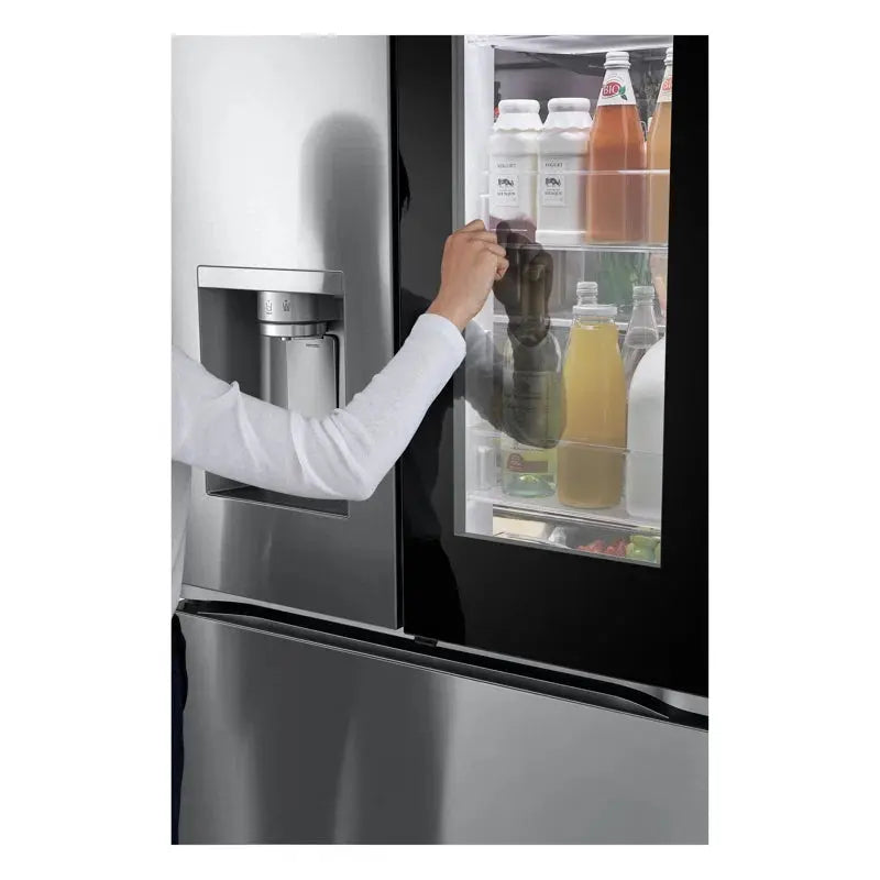 LG 31 Cu. Ft. Smart Standard-Depth Max French Door Refrigerator with Instaview® Door-In-Door® | Fridge.com