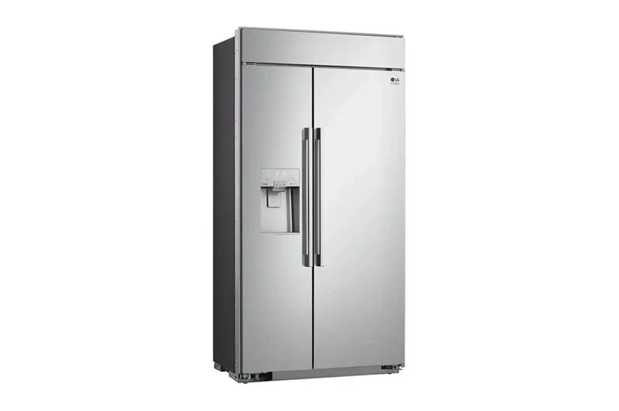 LG STUDIO 26 Cu. Ft. Smart Side-By-Side Built-In Refrigerator with Ice & Water Dispenser, 42" | Fridge.com