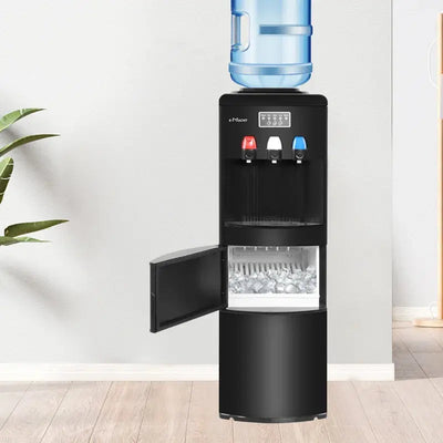 LUCKYREMORE Black Free Standing Top Loading Electric Water Dispenser | Fridge.com