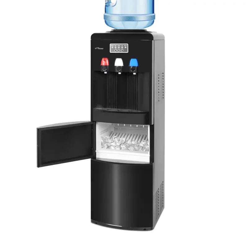 LUCKYREMORE Black Free Standing Top Loading Electric Water Dispenser | Fridge.com