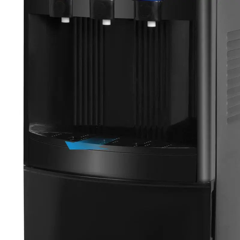 LUCKYREMORE Black Free Standing Top Loading Electric Water Dispenser | Fridge.com