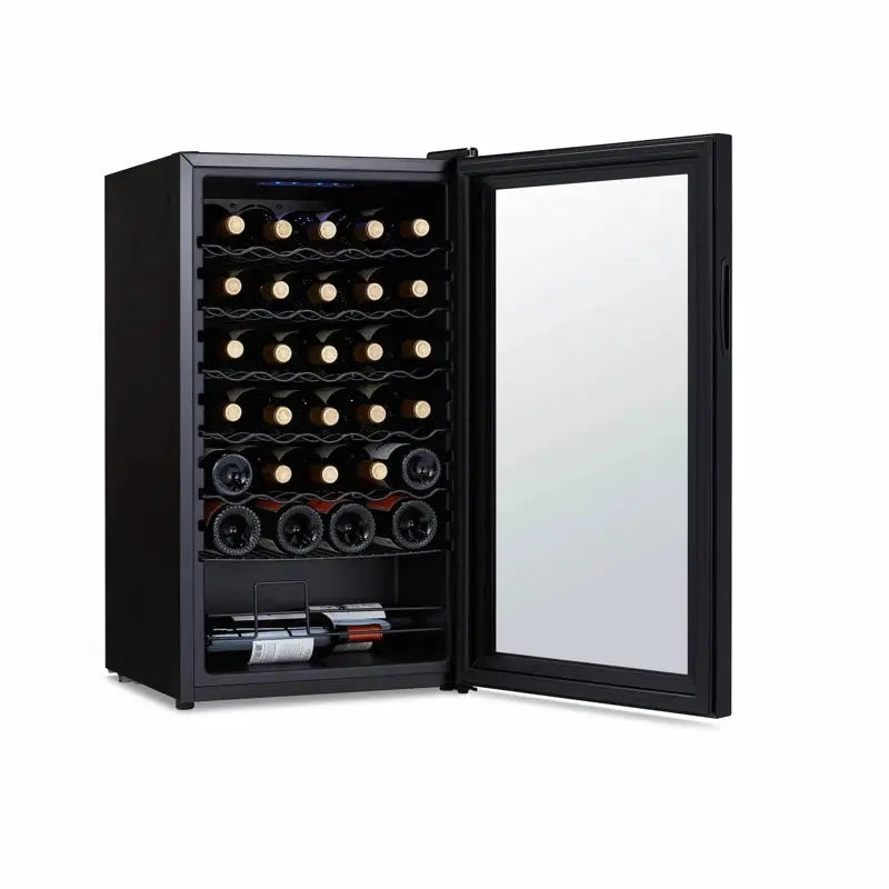 Luma Comfort 18.7'' 34 Bottle Single Zone Freestanding Wine Refrigerator | Fridge.com