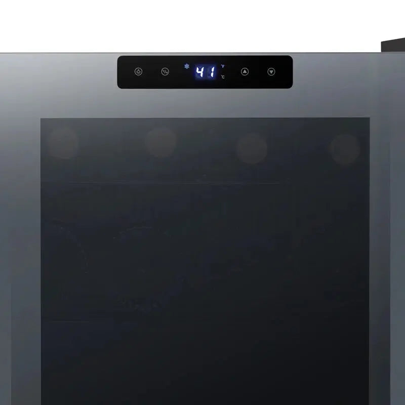 Luma Comfort 18.9'' 16 Bottle Single Zone Freestanding Wine Refrigerator | Fridge.com