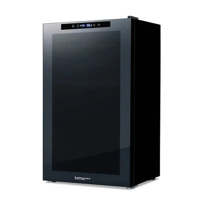 Luma Comfort 19.5'' 33 Bottle Dual Zone Freestanding Wine Refrigerator | Fridge.com