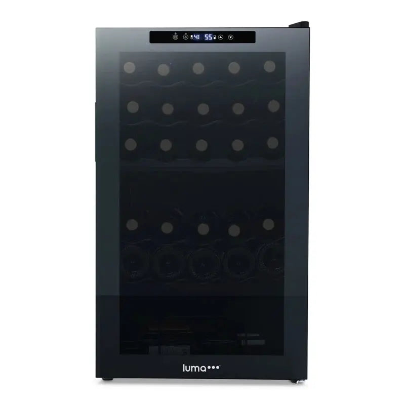 Luma Comfort 19.5'' 33 Bottle Dual Zone Freestanding Wine Refrigerator | Fridge.com