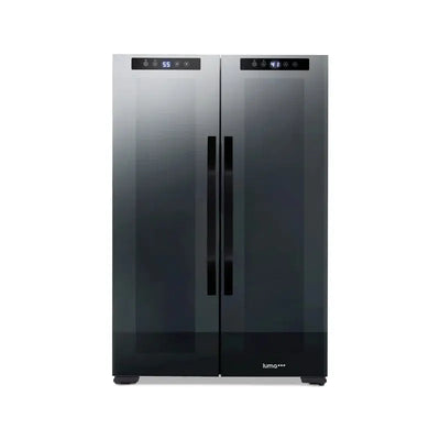 Luma® Shadowᵀᴹ Series Wine Cooler and Beverage Refrigerator 12 Bottles & 39 Cans Dual Temperature Zones | Fridge.com