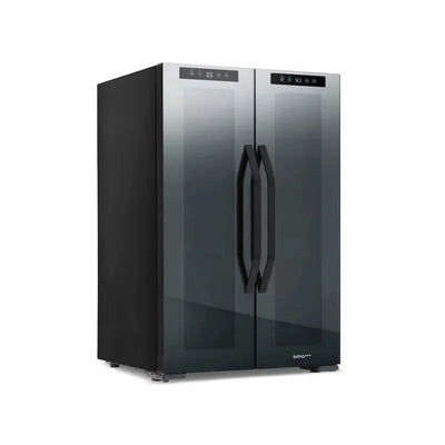 Luma® Shadowᵀᴹ Series Wine Cooler and Beverage Refrigerator 12 Bottles & 39 Cans Dual Temperature Zones | Fridge.com