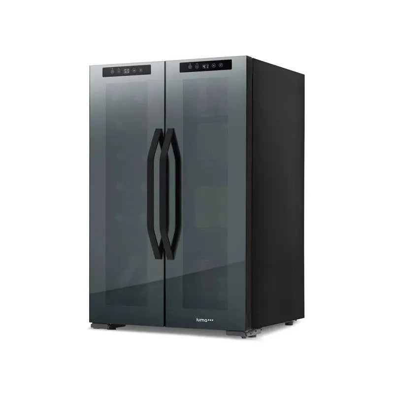 Luma® Shadowᵀᴹ Series Wine Cooler and Beverage Refrigerator 12 Bottles & 39 Cans Dual Temperature Zones | Fridge.com