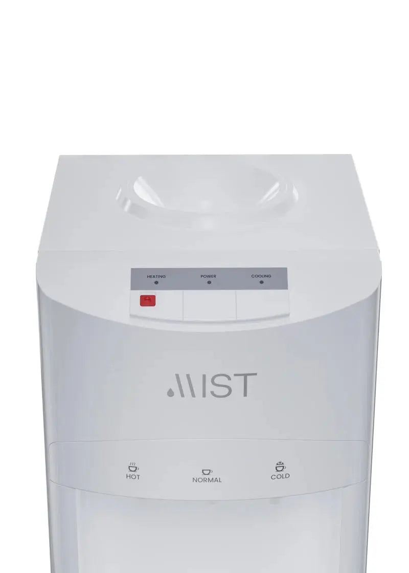 MIST White Free Standing Electric Water Dispenser | Fridge.com