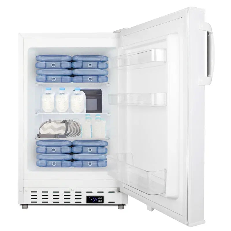 MOMCUBE 2.68 Cubic Feet Undercounter Upright Freezer with Adjustable Temperature Controls | Fridge.com