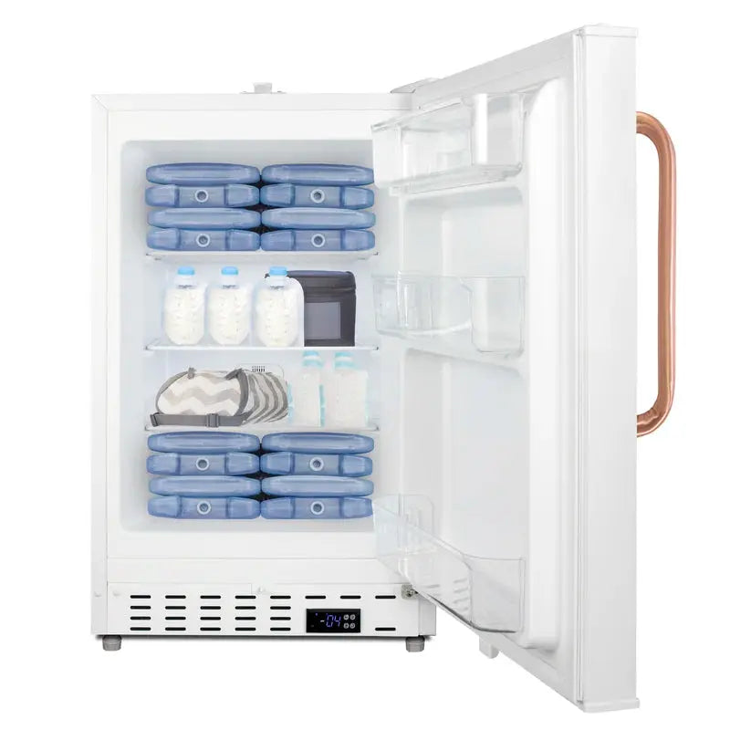 MOMCUBE 2.68 Cubic Feet Undercounter Upright Freezer with Adjustable Temperature Controls | Fridge.com