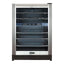 Magic Chef BTWB530ST1 New 24-Inch Wide Dual-Zone Wine and Beverage Cooler. Stainless Steel Built-In Glass Door | Fridge.com