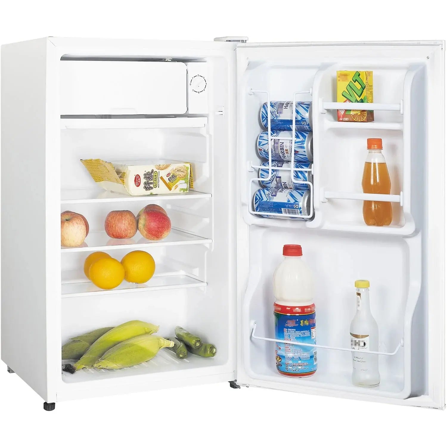 Magic Chef MCBR350W2 3.5 Cu. Ft. Refrigerator White, 18.5" W with Standard Door | Fridge.com