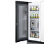 Bespoke 24 Cu. Ft. 3-Door French Door Smart Refrigerator with Family Hub in White Glass/Matt Grey Glass, Counter Depth | Fridge.com