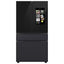 Bespoke 23 Cu. Ft. 4-Door French Door Smart Refrigerator with Family Hub in Charcoal Glass/Matte Black, Counter Depth | Fridge.com