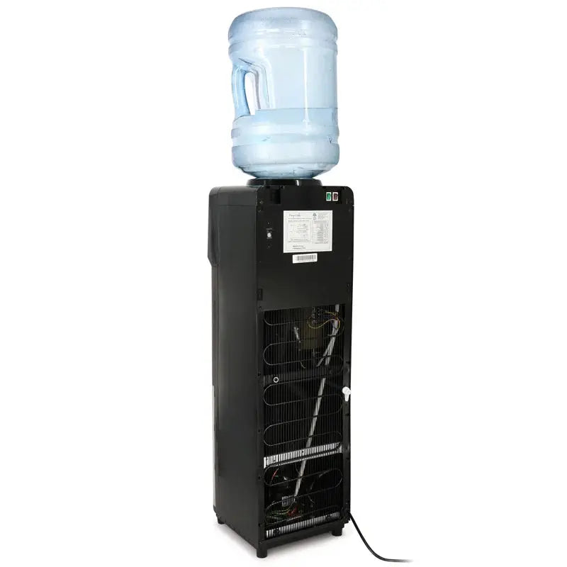 Megachef Black Free Standing Top Loading Electric Water Dispenser | Fridge.com