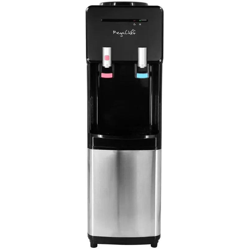 Megachef Black Free Standing Top Loading Electric Water Dispenser | Fridge.com