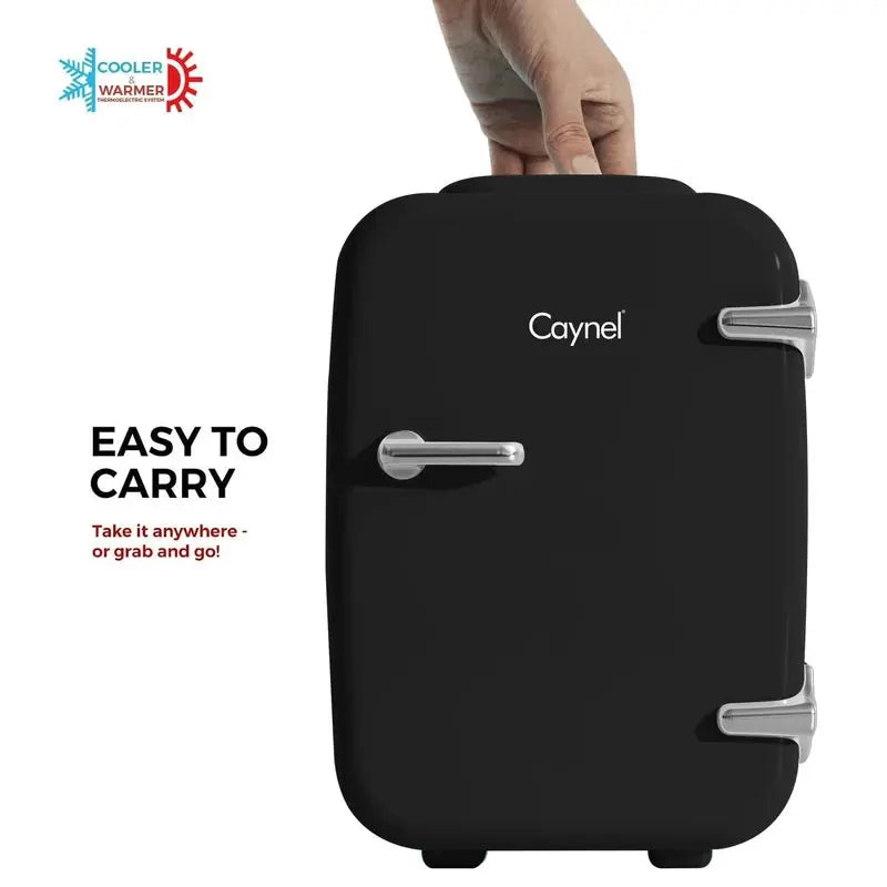 Mini Fridge Portable Travel Thermoelectric 4 Liter Cooler and Warmer for Skincare | Fridge.com