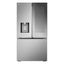 26 Cu. Ft. Counter-Depth MAX French Door Refrigerator W/ Mirrored Instaview & 4 Types of Ice, Printproof Stainless Steel | Fridge.com