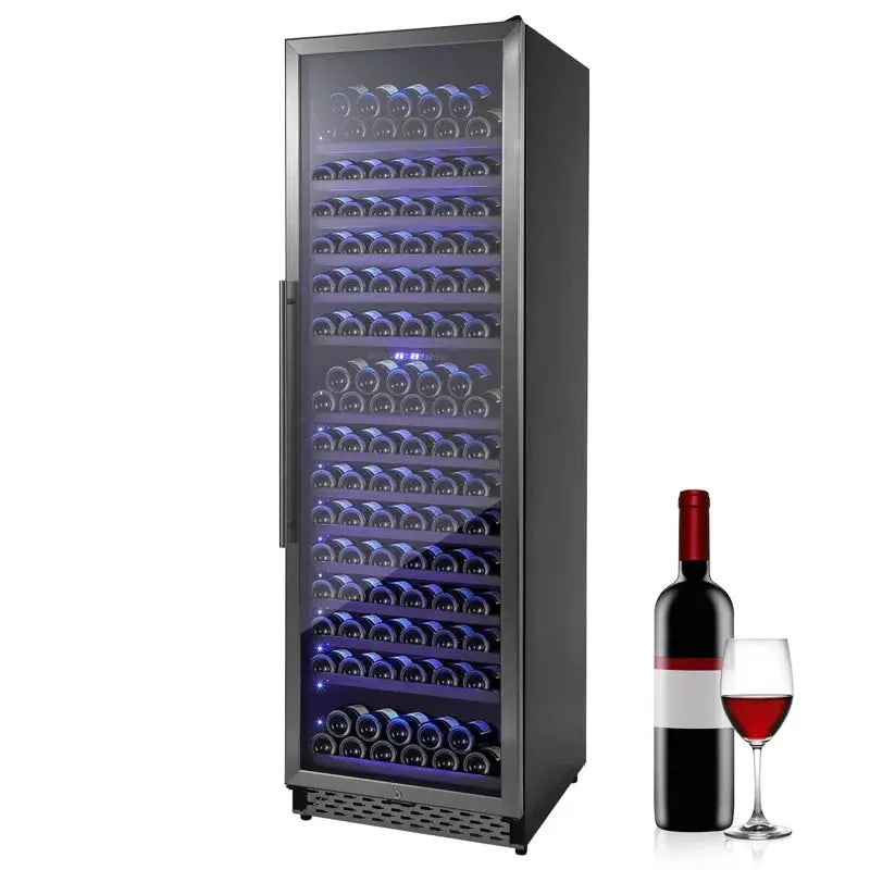 Modernluxe 23'' 187 Bottle and 187 Can Dual Zone Wine & Beverage Refrigerator | Fridge.com