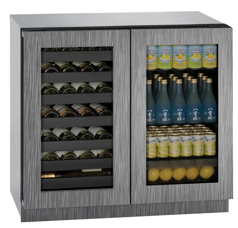 Modular 3000 Series Double Door 123 Can 35" Convertible Beverage Refrigerator | Fridge.com