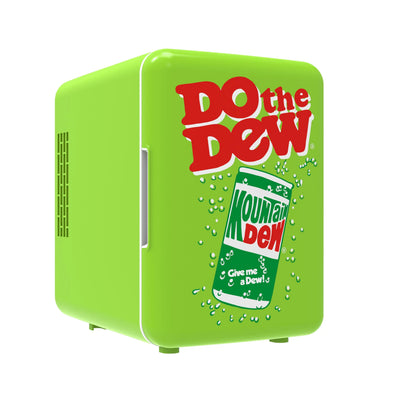 Mountain Dew 6 Can Mini Retro Beverage Fridge | Fridge.com