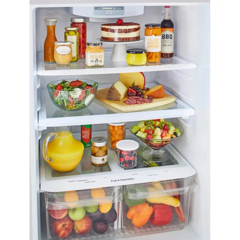 LG 20 Cu. Ft. Top Freezer Refrigerator W/ Multi-Air Flow and Reversible Door, ENERGY STAR, 30" | Fridge.com