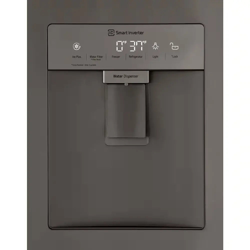 29 Cu. Ft. French Door Refrigerator W/Multi-Air Flow and Smartpull Handle Printproof Black Stainless Steel, ENERGY STAR | Fridge.com