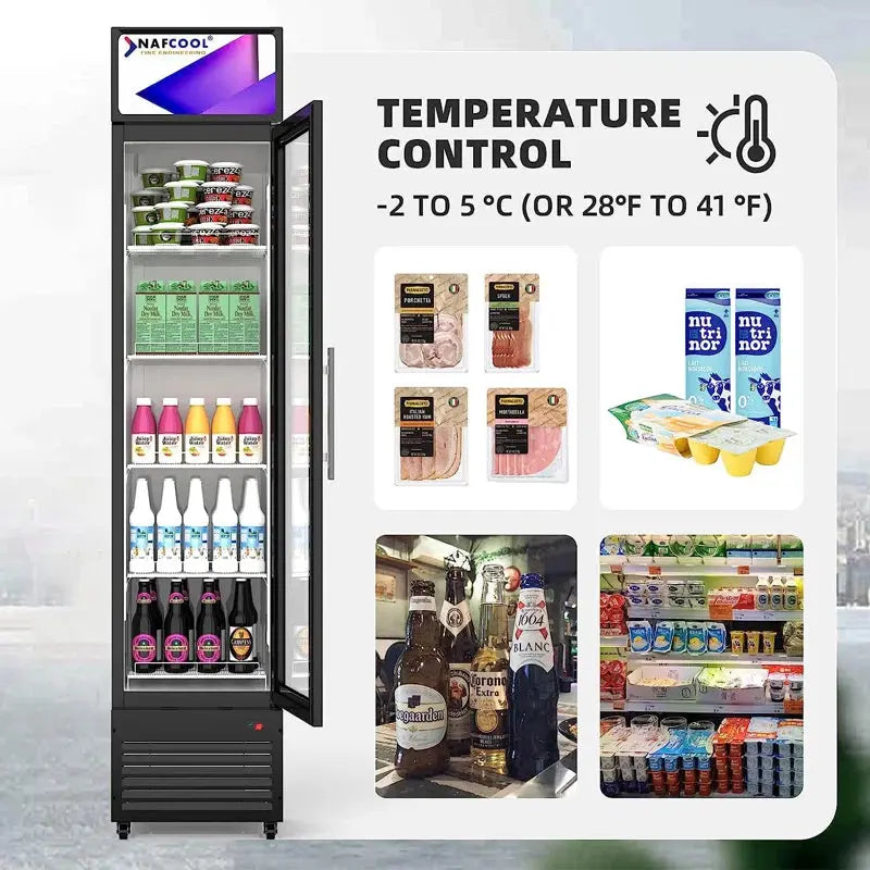 NAFCOOL Beverage Refrigerator Cooler | Fridge.com