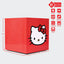 New Hello Kitty Red Cooler Mini Fridge 6.7L Single Door 9 Can ACDC | Fridge.com